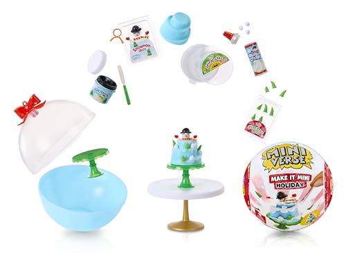MGA Miniverse Make It Mini Weihnachten 2025  Mini-Sammlerstücke, Blindverpackung, Kunstharz