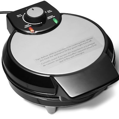 Belgisches Waffeleisen 20cm Antihaftplatte von Amazon Basics