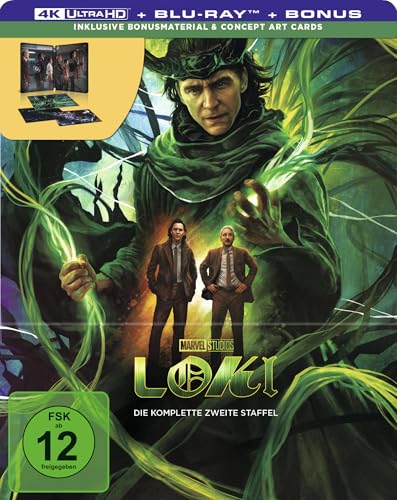 loki staffel 2 steelbook ultra hd blu-ray 4 discs