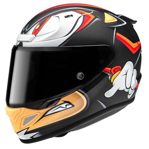 HJC RPHA 12 Shadow The Hedgehog MC1SF, Integraler Motorradhelm, XXL