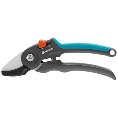 Gardena PremiumCut Gartenschere, Amboss-Schnitt, 20 mm für trockenes Holz