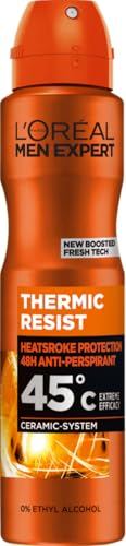 L'ORAL PARIS MEN EXPERT Thermic Resist Deo 250 ML, 6er Pack