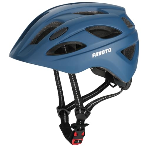 fahrradhelm kinder xs 46-48 dunkelblau favoto atmungsaktiv prime