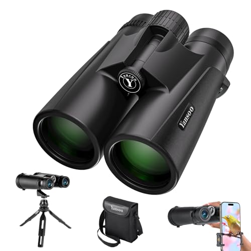 12x42 hd fernglas mit stativ telefonadapter, wasserdicht für jagd und vogelbeobachtung