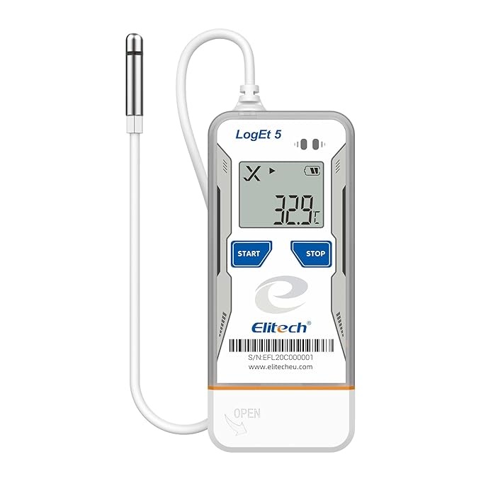 Elitech loget5the usb temperatur feuchtigkeits datalogger extern -40C bis 85C, 32000 punkte