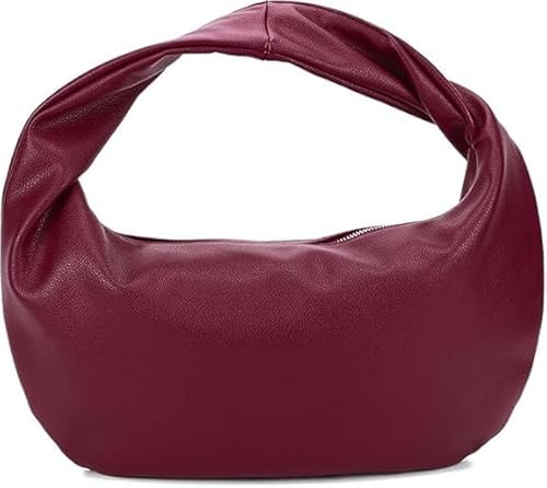 gsenhui kleine hobo bag damen leder umhängetasche schwarz achseltasche clutch