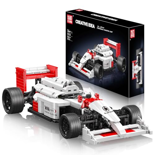 mould king 10132 - mp4/4 formel rennwagen, spielzeugauto für bastler