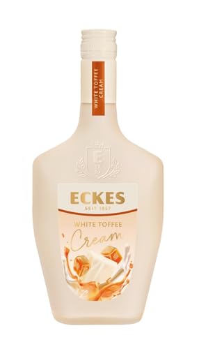 Eckes White Toffee Cream Likör 0,5 l - Creamlikör mit weißer Schokolade und Karamell