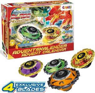 blade adventskalender für jungen, 24 türchen, spielzeug und geschenke