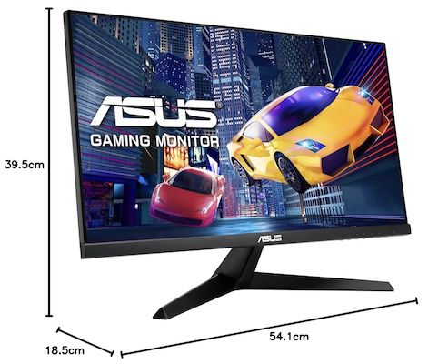 24 Zoll full hd monitor ASUS eye care 120 hz 1ms für 99,90 euro statt 130 euro