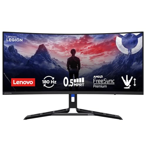 lenovo legion 34" uwqhd curved gaming monitor R34w-30