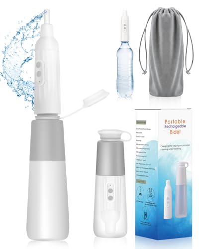 electric portable bidet bidet shower 270 ml, hand dusche für reise und hygiene