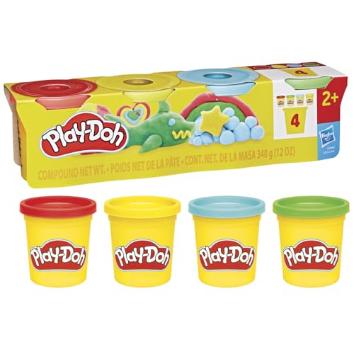 play-doh 4er-pack klassik farben 85 g modeling clay kids spielzeug