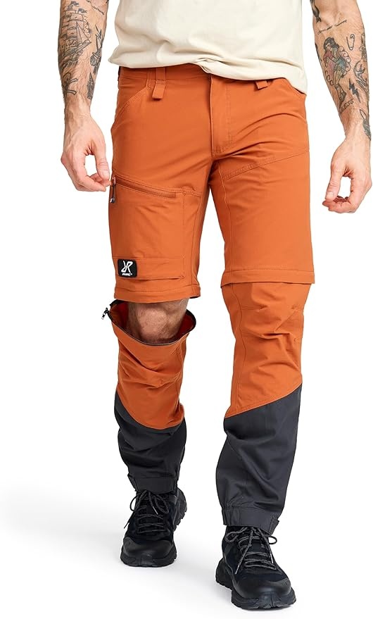 revolutionrace rvrc gp pro stretch zip-off pants herren outdoorhose