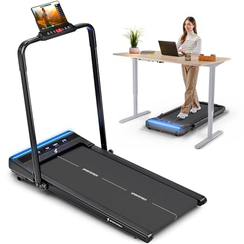 Produktbild: sportstech laufband walking pad für zuhause, manuelle steigung, app, fernbedienung