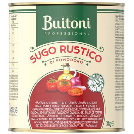 buitoni professional sugo di pomodoro rustico 3kg dose ab 13,82