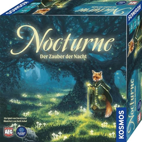 nocturne brettspiel von kosmos, strategisches spiel für 1-5 spieler