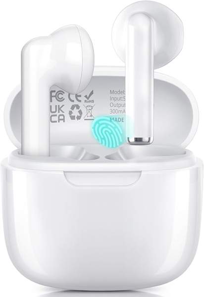 AsiceSound Bluetooth Kopfhörer, In-Ear, Kabellos, 5.3, 4 ENC Mikrofone, IP7, HiFi Bass