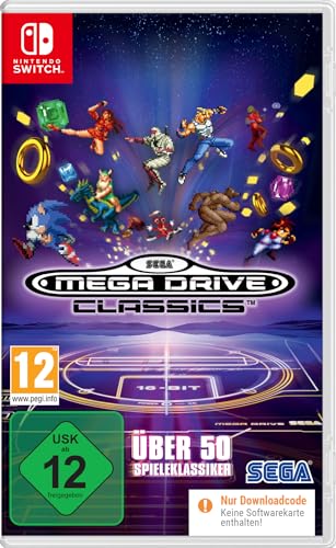 sega mega drive classics nintendo switch - 50 retro spiele - cib