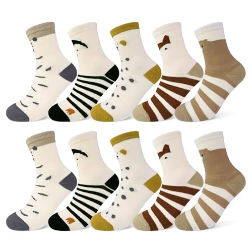 TUUHAW kindernsocken 23-26 katzen socken für baby und kinder 12-18 monate baumwolle bunte lustige sportsocken