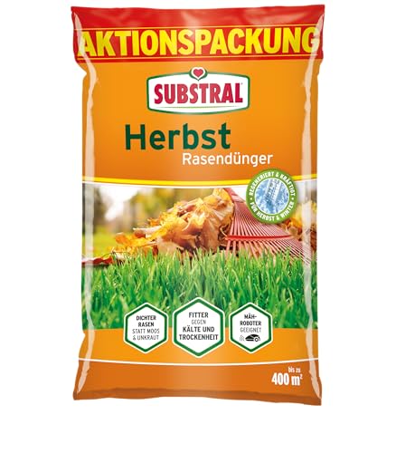 Produktbild: Herbst Rasendünger 10 kg von Substral für 400 m im Abo 27,43
