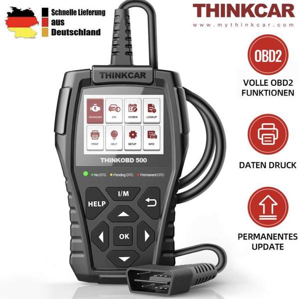 obd2 diagnosegerät thinkobd 500 für 24,99 euro statt 31 euro