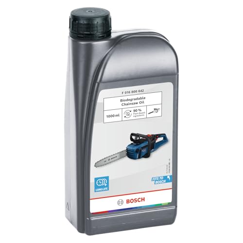 Bosch Professional Kettensägenöl 1L für optimale Kettenpflege