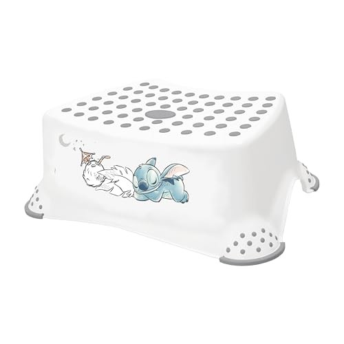 keeeper Tritthocker Tomek, Anti-Rutsch, für 3 bis 14 Jahre, Weiß