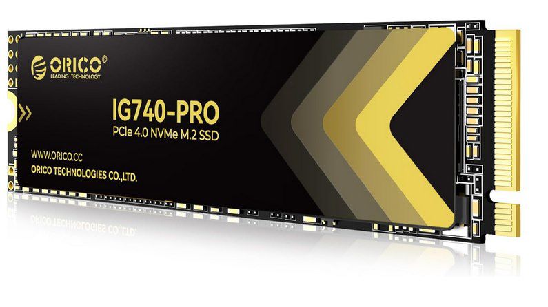 orico 2TB SSD m.2 nvme pci-e 4.0 7450 MB/s für 97,49  statt 130 