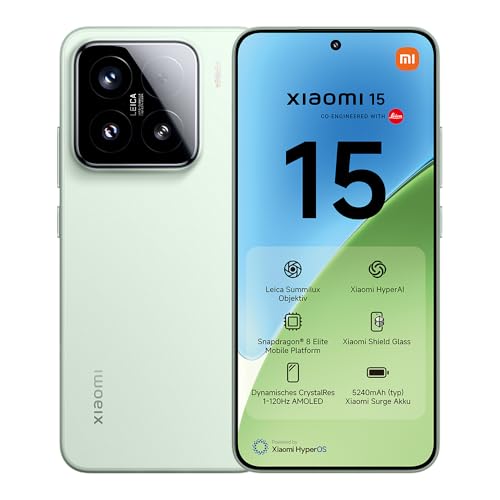 Produktbild: xiaomi 15 smartphone 12gb ram 512gb speicher dual-sim hyper ai