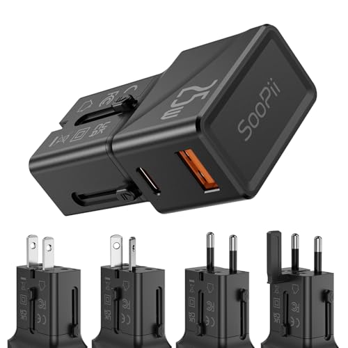 Produktbild: usb ladegerät reise uk us au eu 12v 2a 3.3-11v 2.25a pps