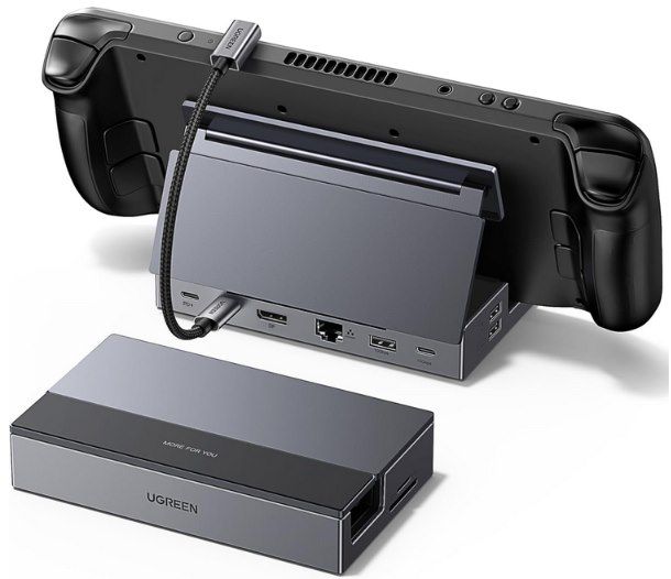 ugreen dock für steam deck mit 4k 120hz dp für 42,99 euro statt 60 euro