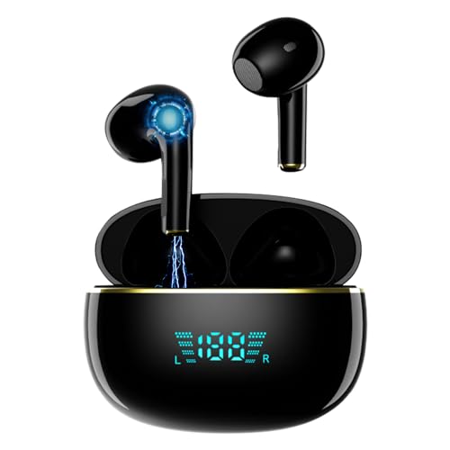 bluetooth kopfhörer kabellos 5.3 in ear mit noise cancelling und tiefem bass, ip7 wasserdicht