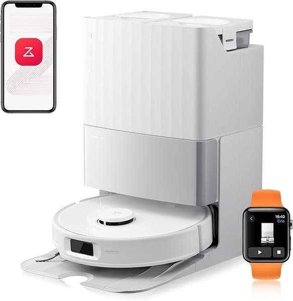 Roborock Qrevo Edge S5A  18.500 Pa, Dual Anti-Tangle, Heißwasser-Mopp