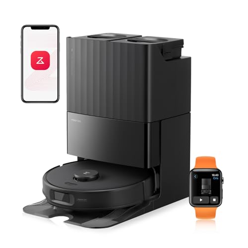 roborock Qrevo S5A Saugroboter mit Wischfunktion, 17000Pa, Kantenreinigung, schwarz