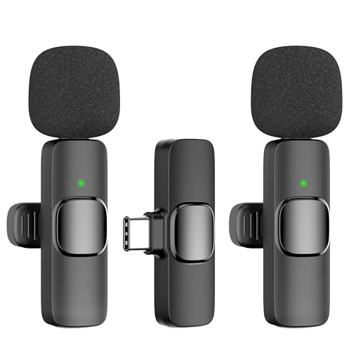 oraolo kabelloses lavalier mikrofon, omnidirektionales hd-mikrofon für android, vlogs, youtube
