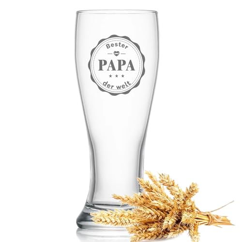 oeago bierglas 0,5l geschenk für papa, vatertagsgeschenk für opa, geschenke für männer