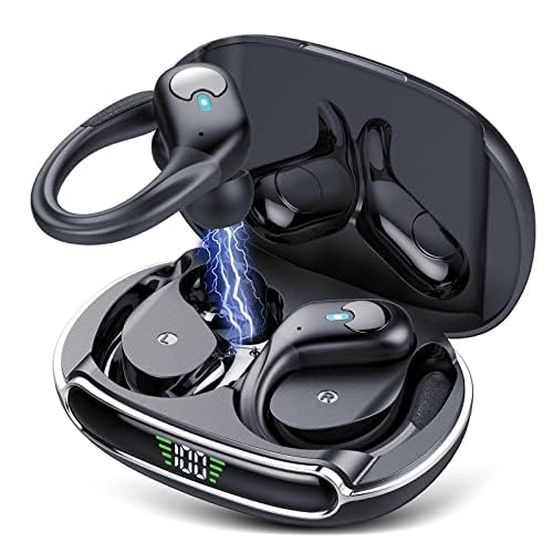coioc Bluetooth Kopfhörer sport kabellos 5.3 mit ENC Mikrofon 60Std HiFi Stereo IP7 wasserdicht