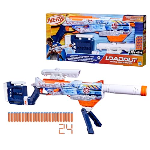 nerf blaster set - hasbro nerf n series loadout arctic zerostriker mit n1 darts