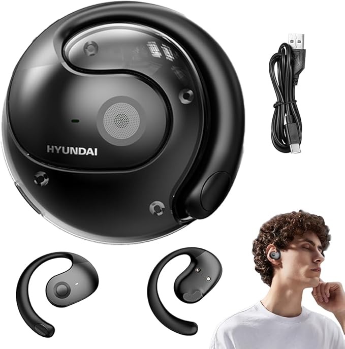 Umllpet KI Übersetzungs-Ohrhörer, Bluetooth-Kopfhörer, 75 Sprachen für Reisen