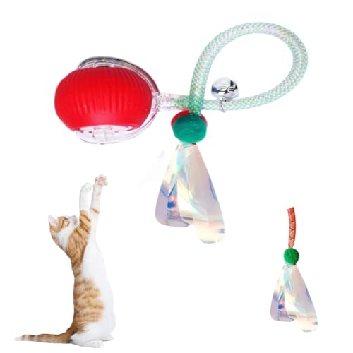 Produktbild: piashow interaktives katzenspielzeug rolling ball mit led-licht für katzen und hunde