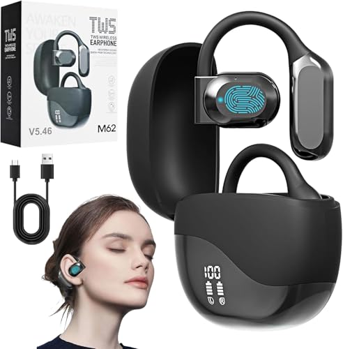 pkkp m62 übersetzer kopfhörer bluetooth, 144 sprachen, echtzeit übersetzung, schwarz