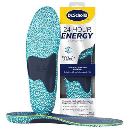 Produktbild: dr. scholls einlegesohlen 24-stunden energie größe 40-47,5 ab 13,49