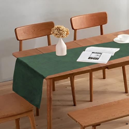 tischläufer modern, abwaschbar, einfarbig, pflegeleicht, tischdecke für drinnen, draußen