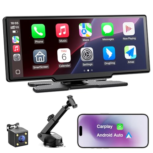 avylet 8,1 zoll wireless carplay display mit android auto, ips touchscreen, gps, bluetooth
