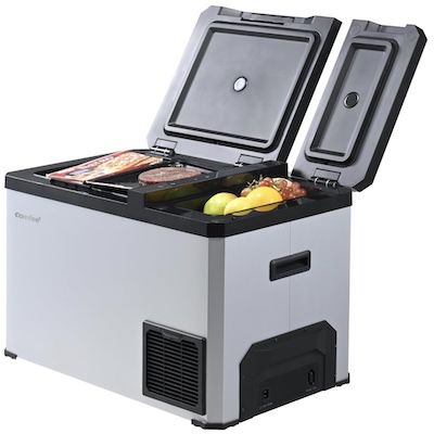 comfee kühlbox 43l kompressor kühlt bis -31 grad für 199,98 euro statt 230 euro