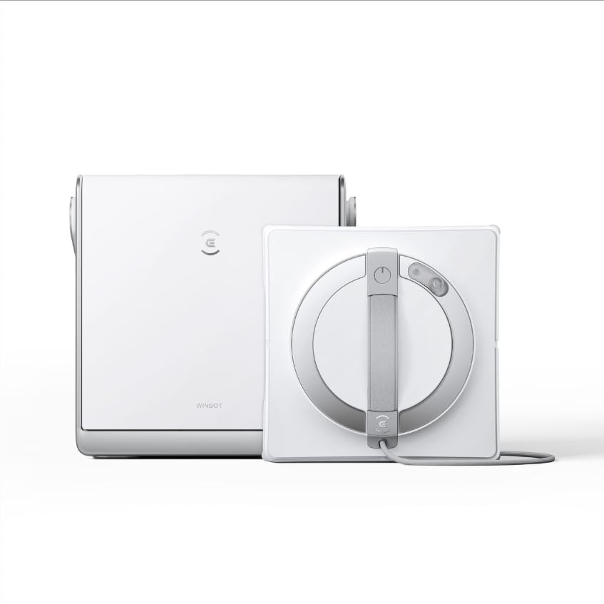 ecovacs winbot w2 pro fensterreinigungsroboter 6-in-1 multifunktionsstation weiß