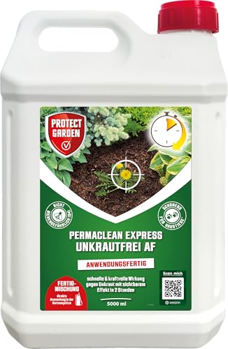 unkrautfrei unkrautvernichter protect garden permaclean express 5 liter fertigformulierung