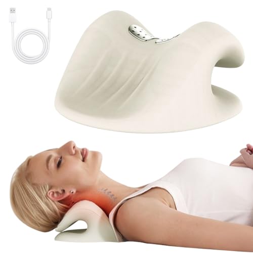 nackenstrecker nackenmassagegerät 3D tiefenmassage mit wärme nackenentspanner