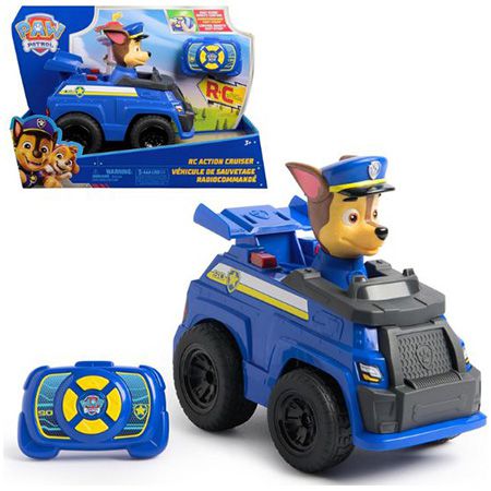 paw patrol ferngesteuertes polizeiauto mit licht für 27,99 euro